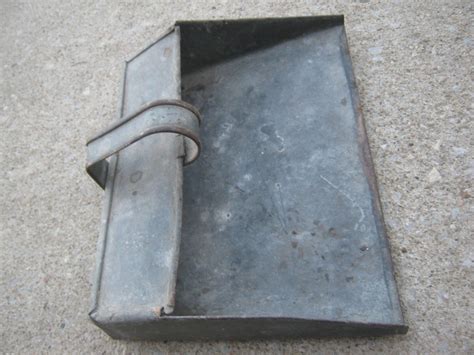 sheet metal dust pan ideas